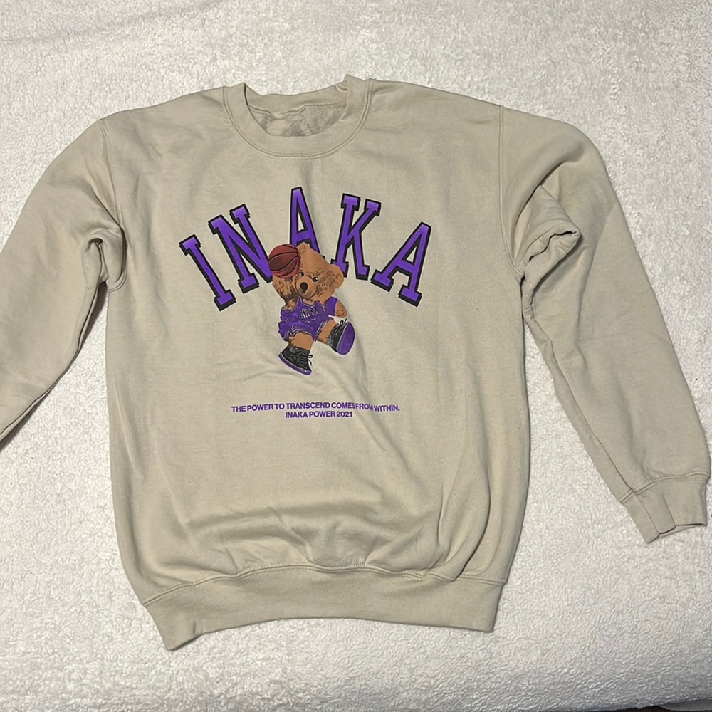 Inaka Power women’s sweatshirt - tan